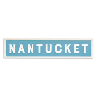 Blue Personalized Barnwood Sign 10x44