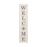 Welcome Compass Barn Wood Sign