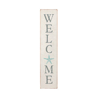 Home Watercolor Starfish Barn Wood Sign