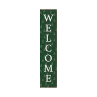 Evergreen ChristmasTree Welcome Barn Wood Sign