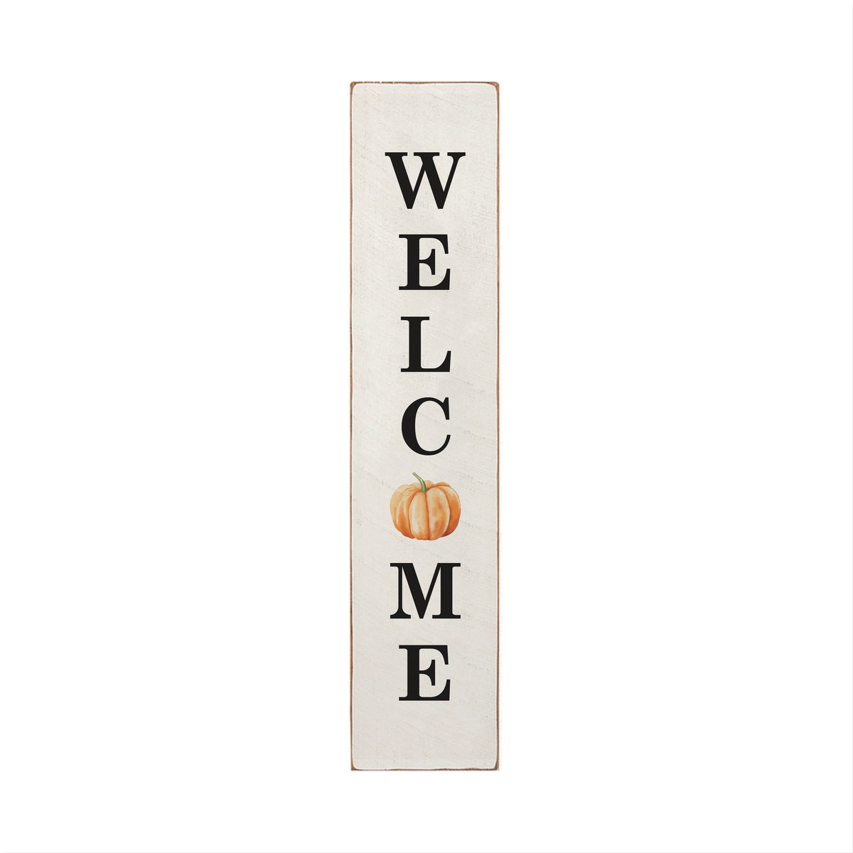 Welcome Pumpkin Barnwood Sign