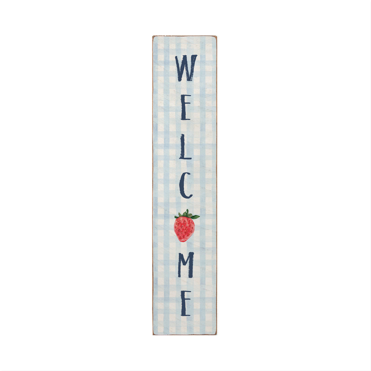 Strawberry Welcome Barn Wood Sign
