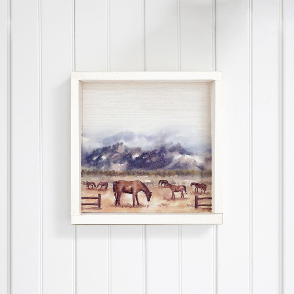Horse Pasture Wall Art