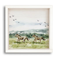 Running Horses Wall Art