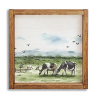 Grazing Cows Wall Art