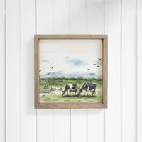 Grazing Cows Wall Art