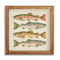 Trout Stack Wall Art