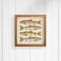 Trout Stack Wall Art