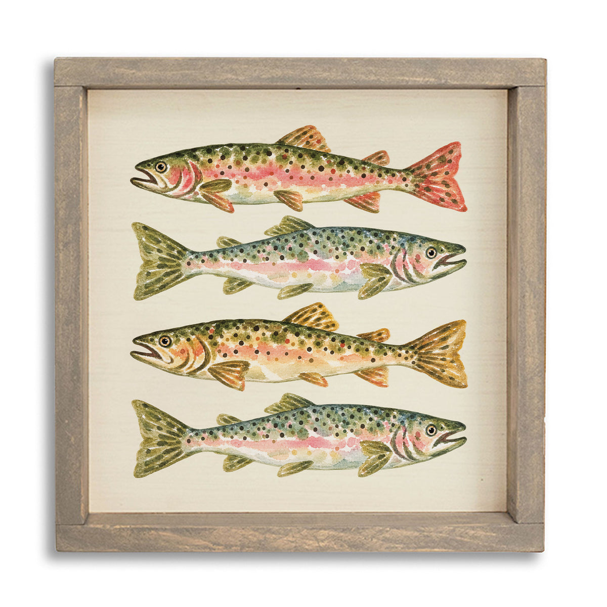 Trout Stack Wall Art