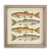 Trout Stack Wall Art
