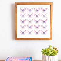 Butterflies 12" x 12" Wall Art