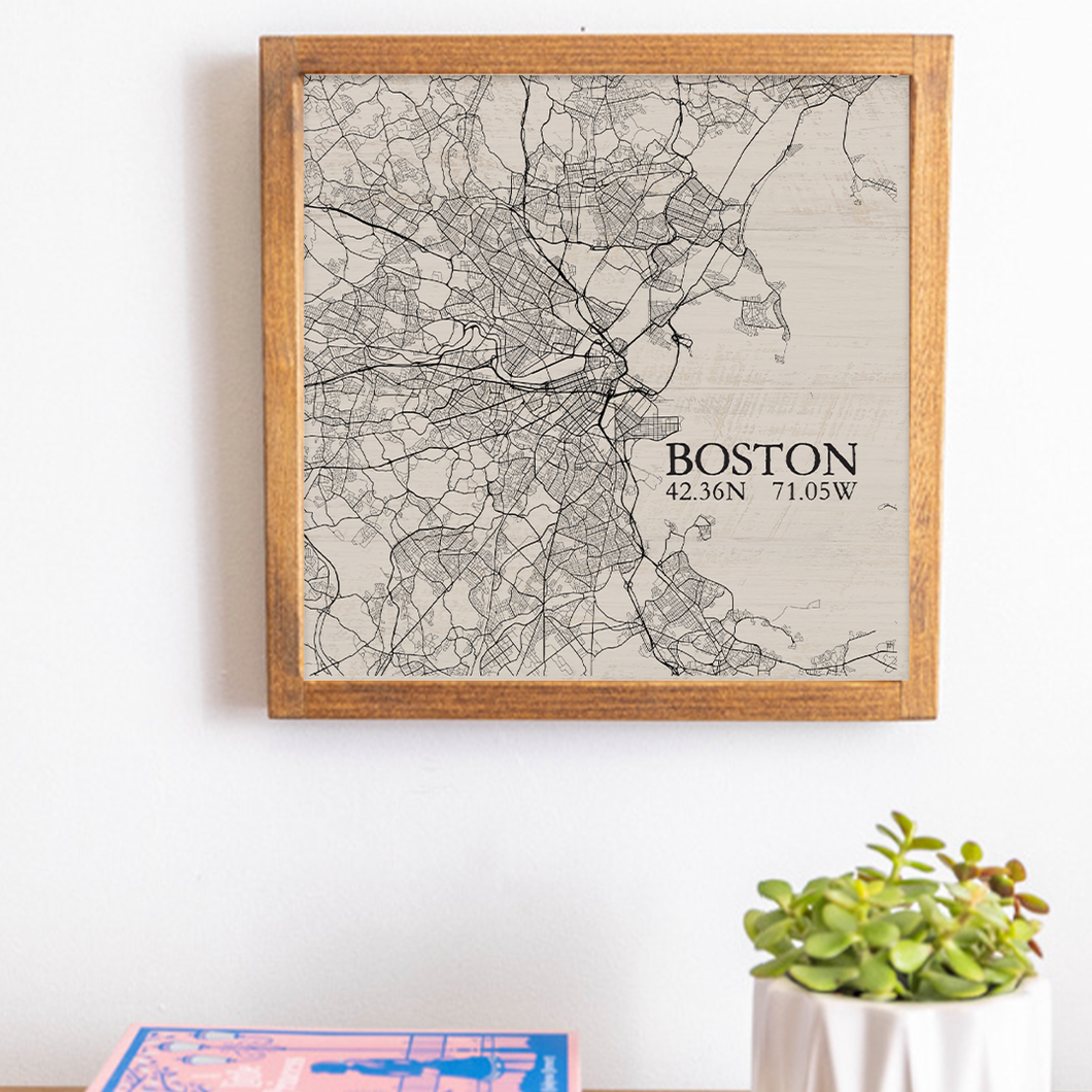 Boston Neutral City Map 12