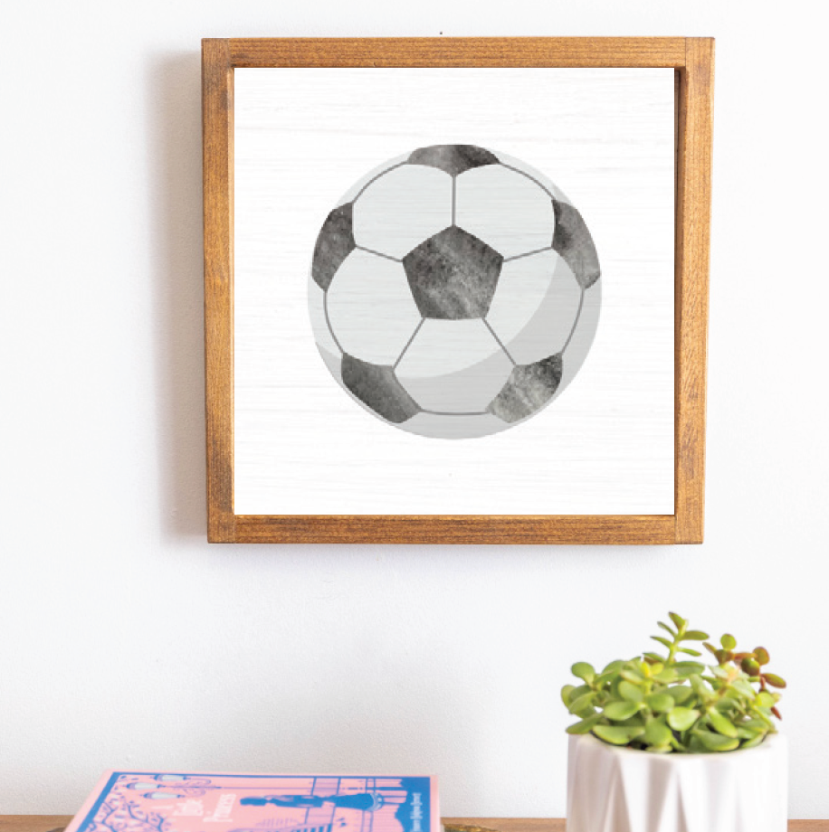 Porte-photo Ballon De Football Pour Photo 5x3 Pouces – Déco Sympa