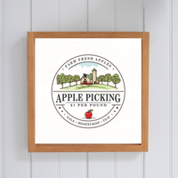 Apple Picking Wall Art