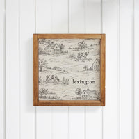 Farm Sketch Personalized Wall Art