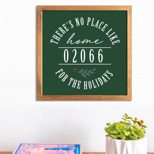 No Place Like Home Personalized Wall Art