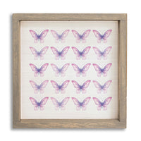 Butterflies 12" x 12" Wall Art