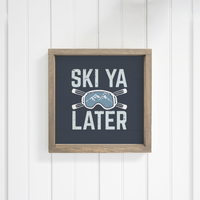 Ski Ya Later Wall Art