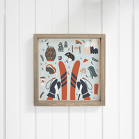 Chairlift Charm Wall Art