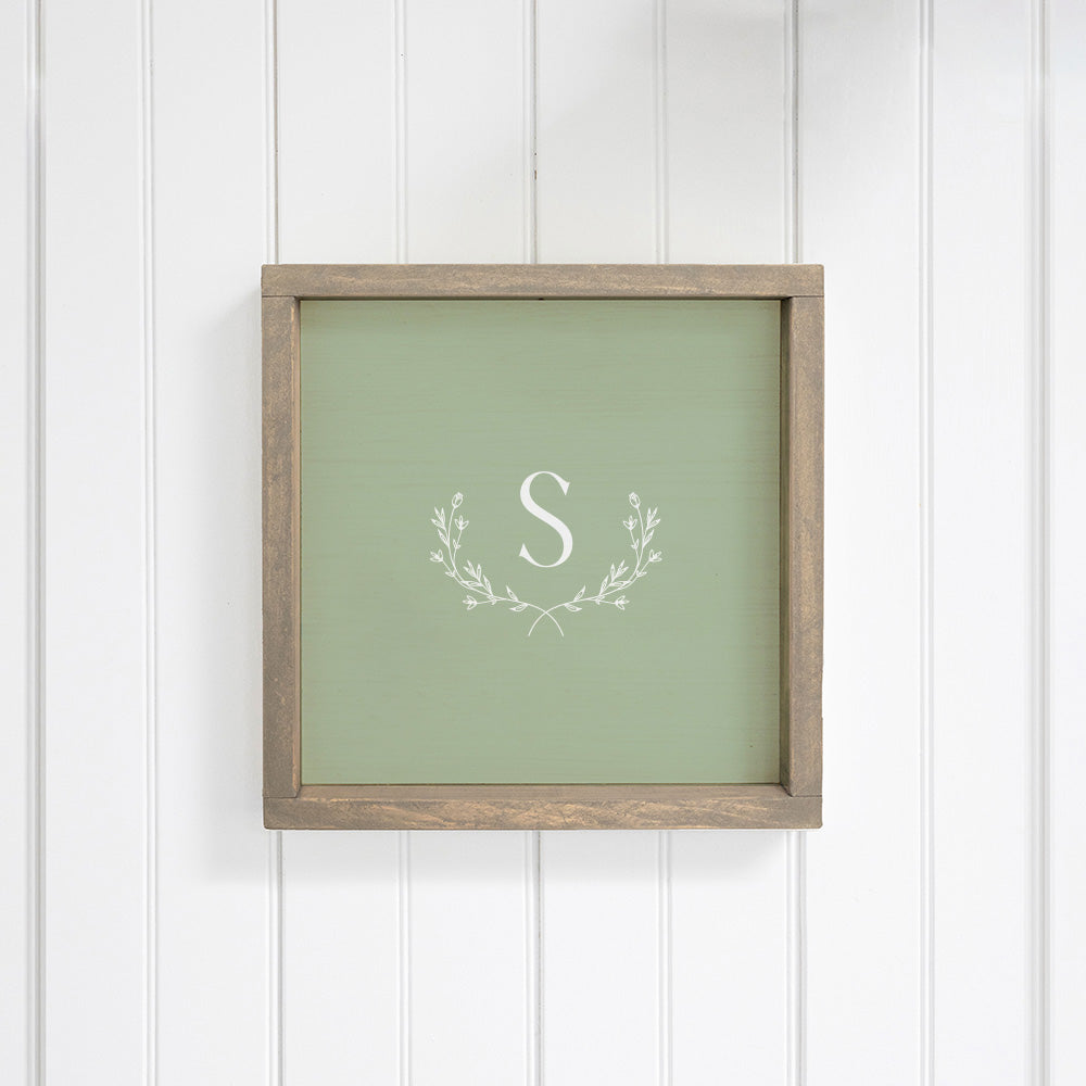 S Personalized Wall Art