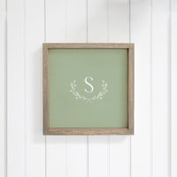 S Personalized Wall Art
