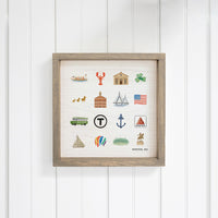 Boston Famous Wall Art