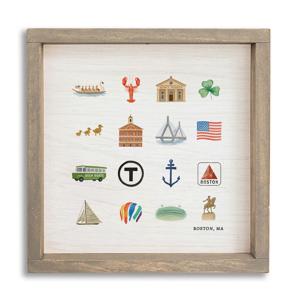 Boston Famous Wall Art