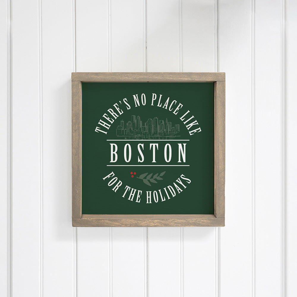 There Is No Place Like Boston Wall Art