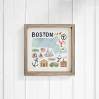 Boston Famous Wall Art