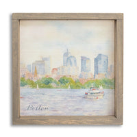 Boston City Wall Art