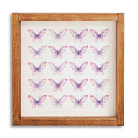 Butterflies 12" x 12" Wall Art