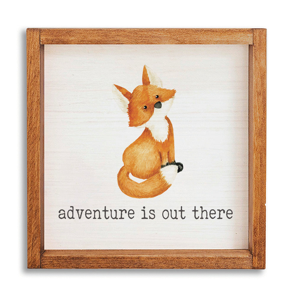 Adventure Is Out There 12" x 12" Wall Art