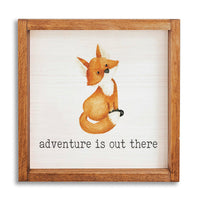 Adventure Is Out There 12" x 12" Wall Art