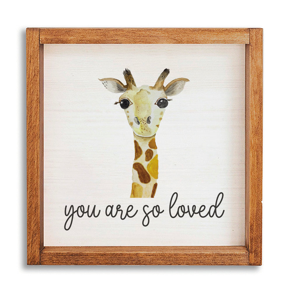You Are So Loved Wall Art