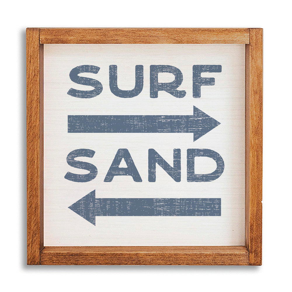 Surf Sand 12" x 12" Wall Art