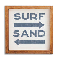 Surf Sand 12" x 12" Wall Art