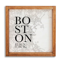 Black and White City Grid Wall Art