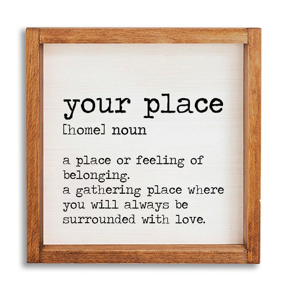 Definition 12" x 12" Personalized Wall Art