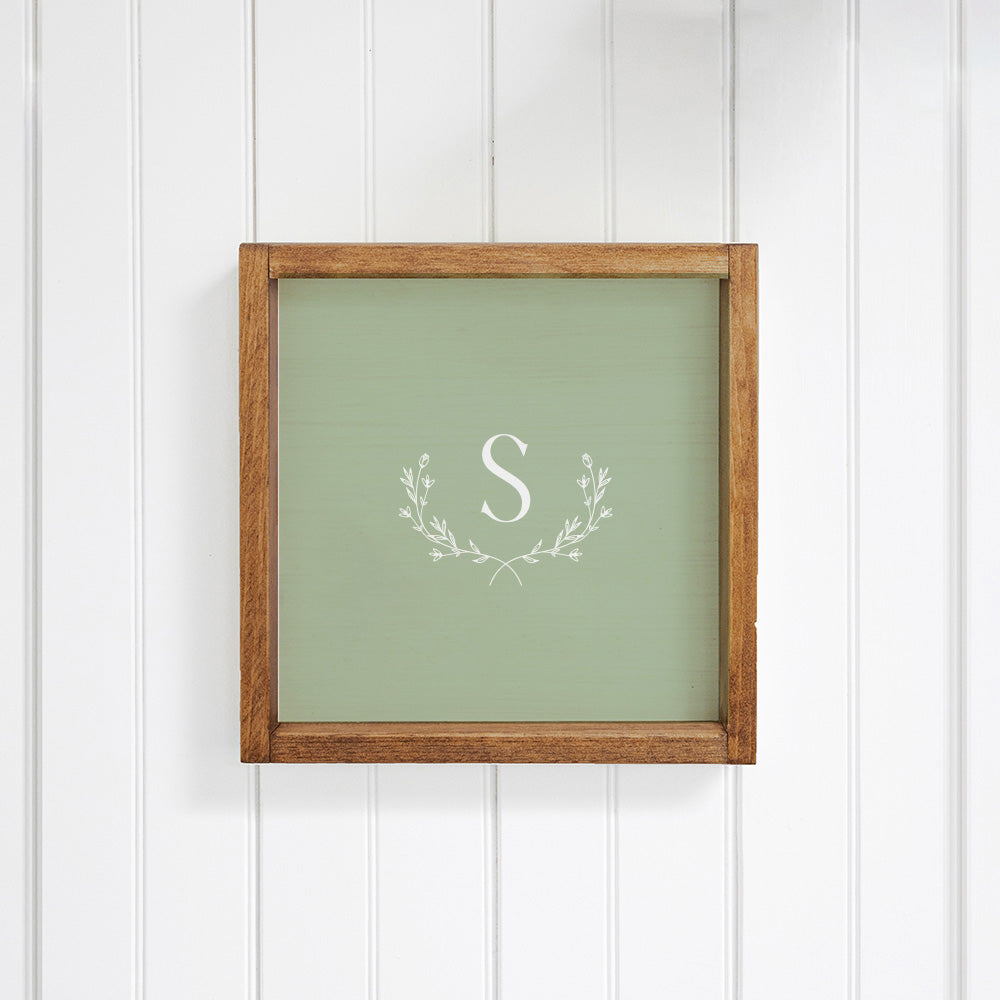 S Personalized Wall Art