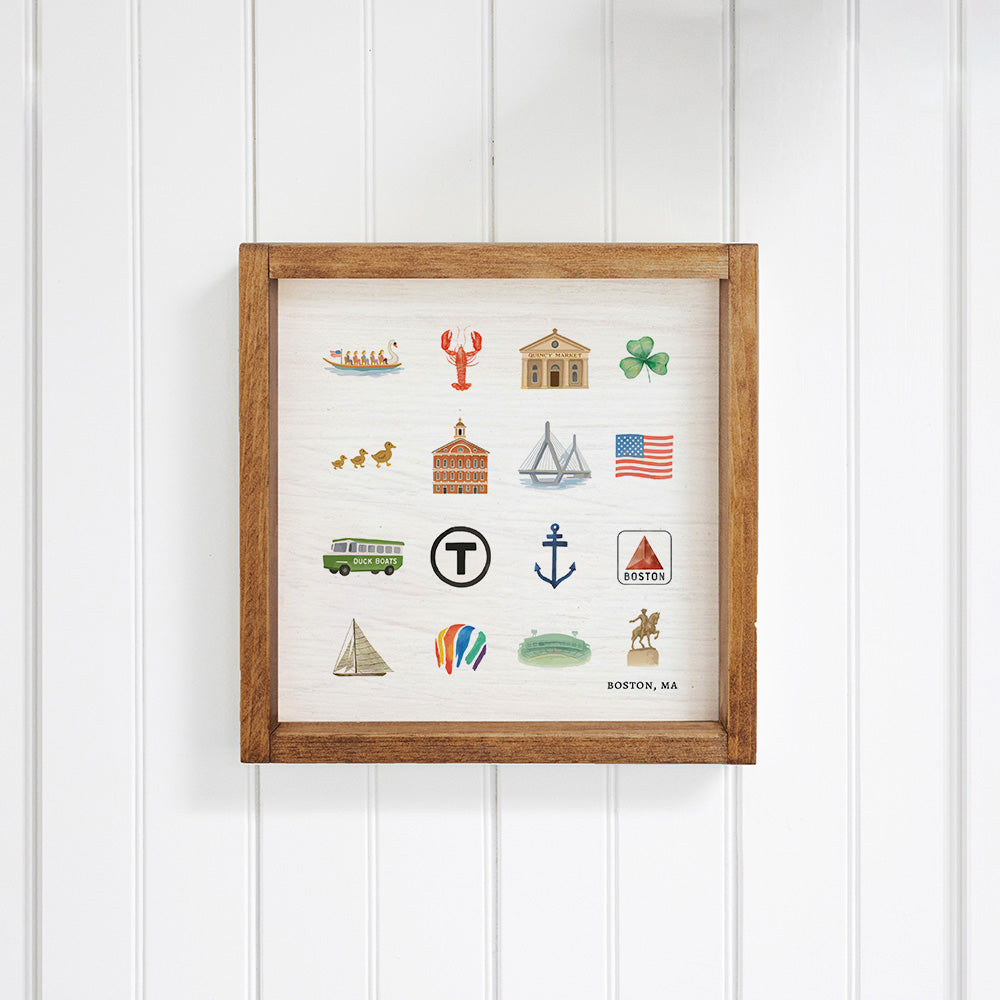 Boston Famous Wall Art