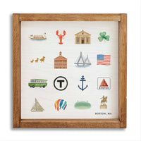 Boston Famous Wall Art