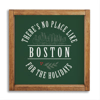 There Is No Place Like Boston Wall Art
