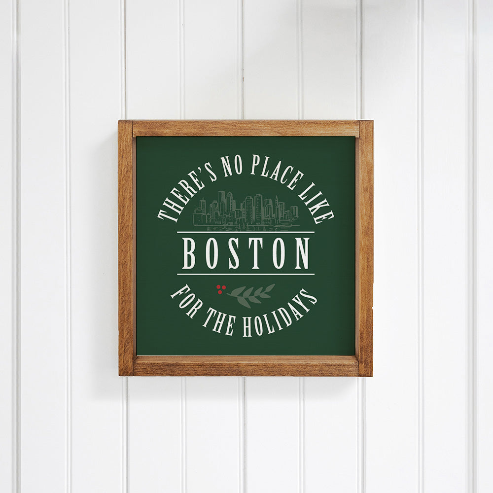 There Is No Place Like Boston Wall Art