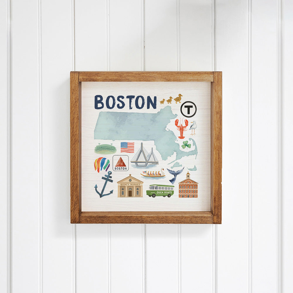 Boston Famous Wall Art