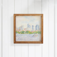 Boston City Wall Art