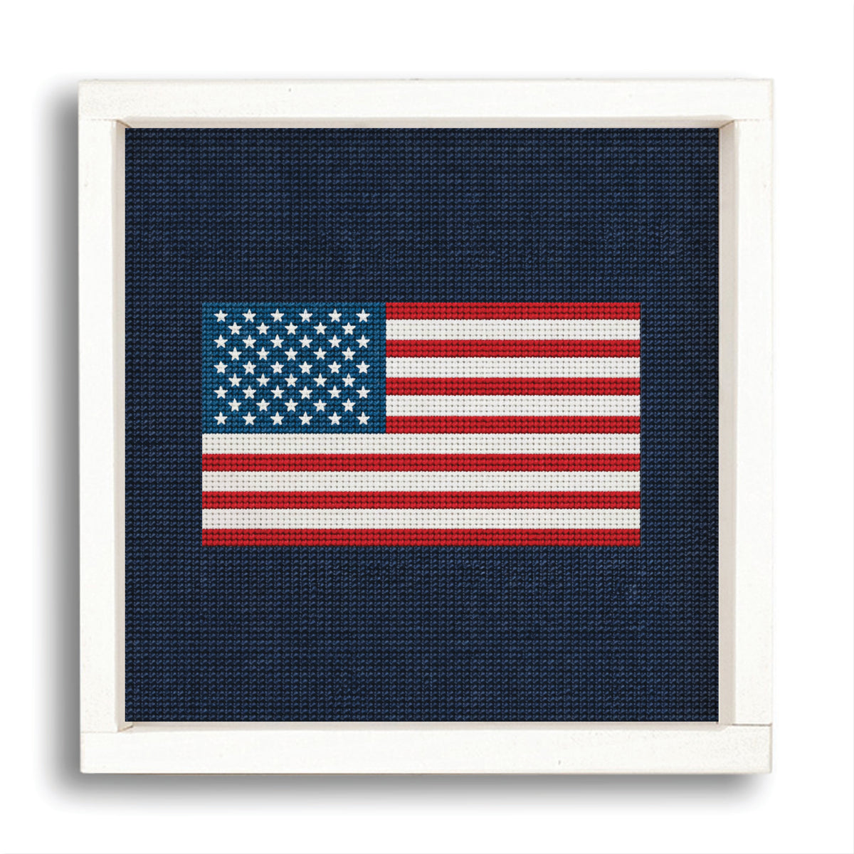 American Flag Needlepoint Wall Art