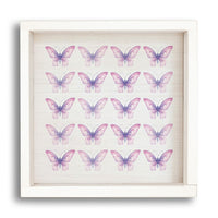 Butterflies 12" x 12" Wall Art