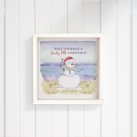 Have a Beachy Little Christmas Wall Art