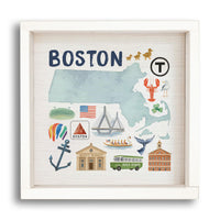 Boston Famous Wall Art