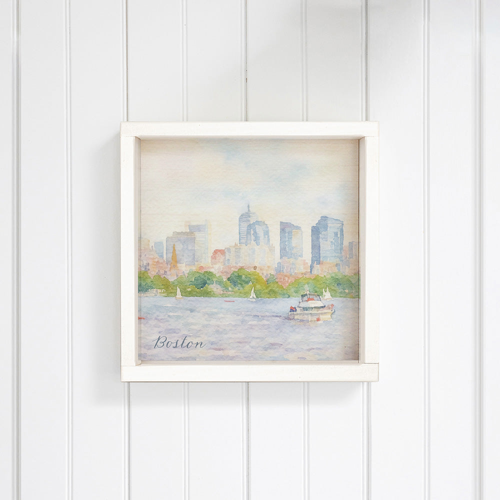 Boston City Wall Art